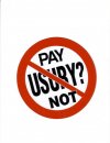 Pay Usury NOT